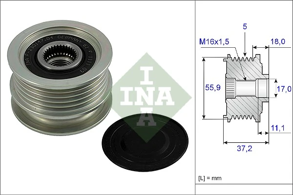Alternator Freewheel Clutch